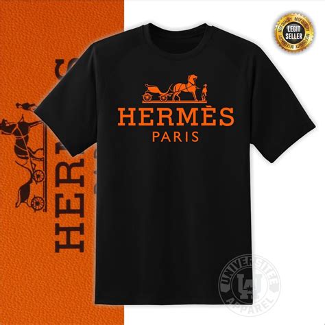 hermes logo t shirt|Hermes delivery t shirt.